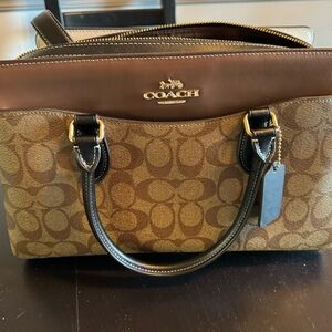 Gentle used Coach Darcie Carryall Bag